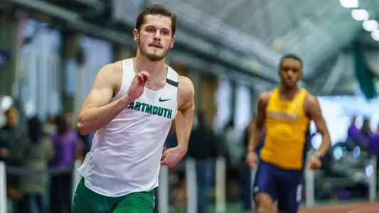 Cade Lewis men's track action at Dartmouth Invite