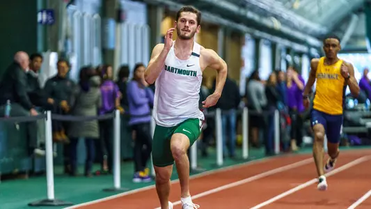 Cade Lewis men's track action at Dartmouth Invite
