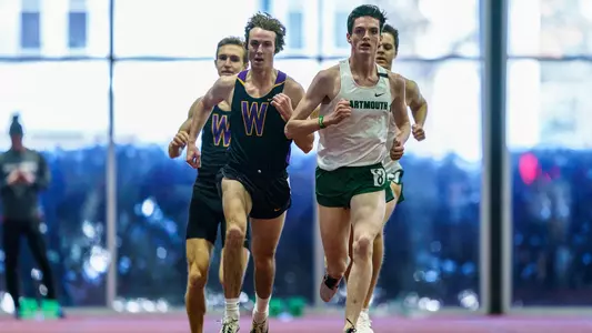 Eric Gibson men's track action at Dartmouth Invite