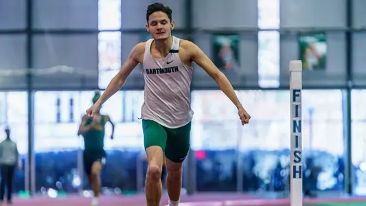 Max Frye men's track action at Dartmouth Invite