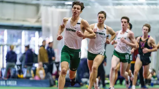 Seth Weprin men's track action at Dartmouth Invite