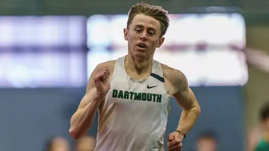 Tim Zepf men's track action at Dartmouth Invite