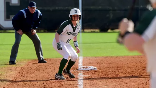 Calista Almer Softball action vs. North Carolina A&T