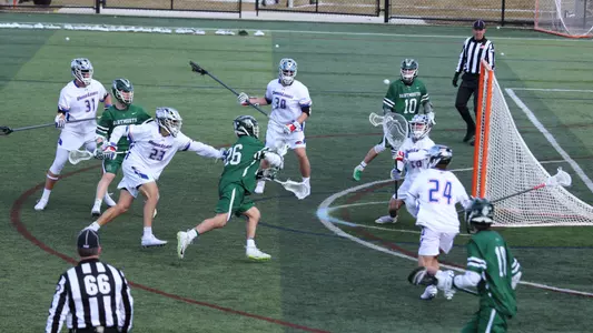 Jimmy Heidt in action against UMass Lowell