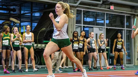 Michelle Quinn women's track action at Dartmouth Relays