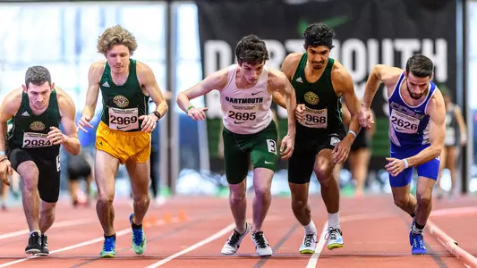 Eric Gibson men's track action at Dartmouth Relays