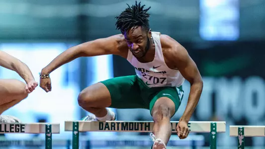Shawn Ohazuruike men's track action at Dartmouth Relays