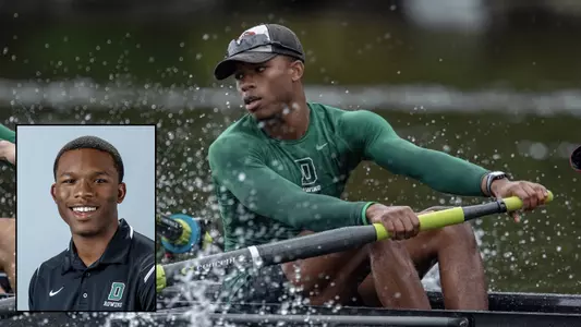 Michael Green rowing for the heavyweights