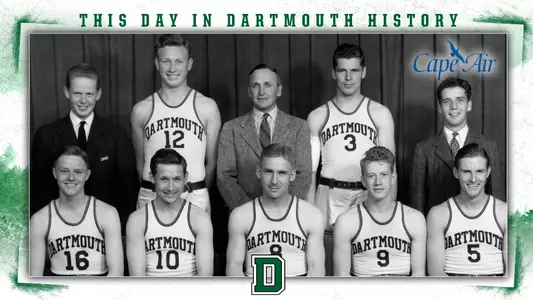 This Day in Dartmouth History: March 22 (1941 men's basketball team)