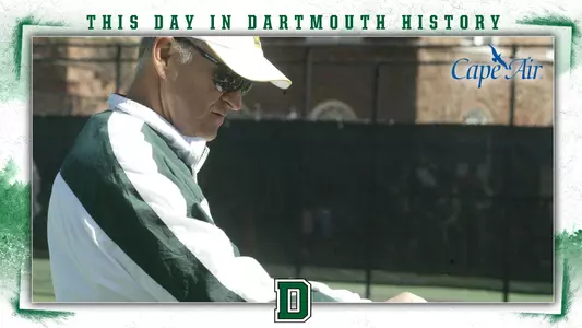 This Day in Dartmouth History: April 18 (Chuck Kinyon of men's tennis)