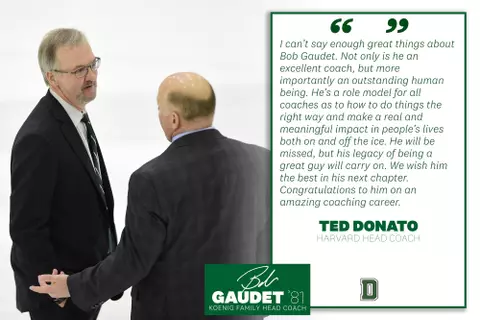 Ted Donato Quote Gaudet Retirement 2020