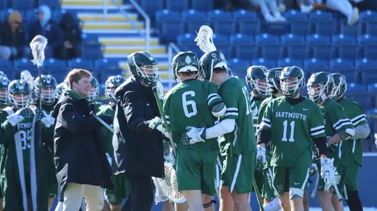 Men's Lacrosse Celebration vs Merrimack