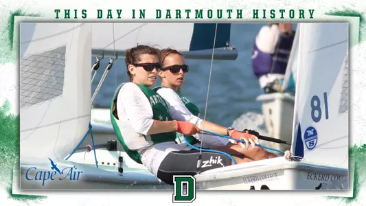 This Day in Dartmouth History: May 24 (Madilyn Gamble and Chandler Salisbury of women's lacrosse)