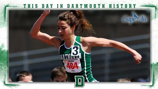 This Day in Dartmouth History: June 8 (Alexi Pappas of women's track & field)
