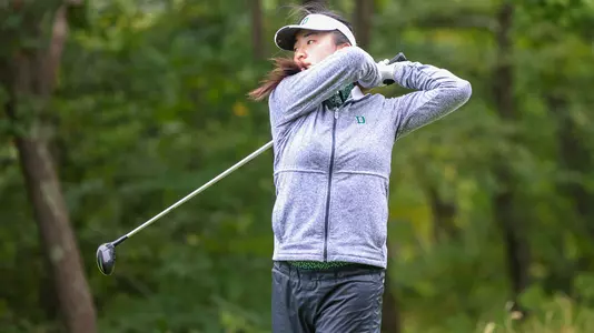 Oct. 10, 2021; New Haven, Connecticut, USA; during the 2021 Yale Women's Tournament at The Course at Yale. Photo by Foley-Photography.