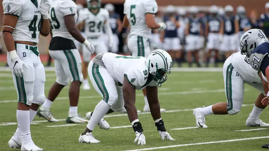 Oct. 16, 2021; Durham , New Hampshire, USA;  during a non conference matchup between Dartmouth College and New Hampshire at the Wildcat Stadium. The Big Green won the game 38-21. Photo by Foley-Photography.