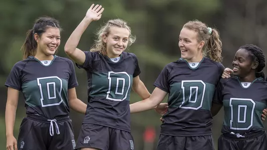 Sophie Opler women's rugby action versus Sacred Heart