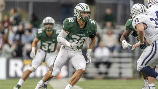 Carson Reich football action versus Yale