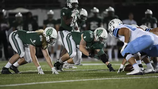 Alex Schmidt football action versus Columbia