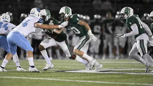 Josh Betts football action versus Columbia