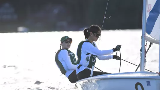 Martha Rand sailing on Mascoma Lake