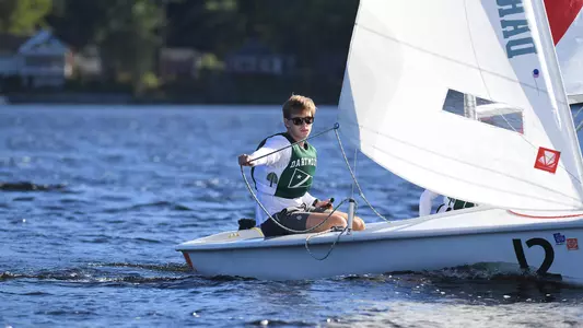Rob Mailley sailing on Mascoma Lake