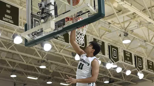 Aaryn Rai lays one in against NVU-Lyndon, Nov. 16, 2021