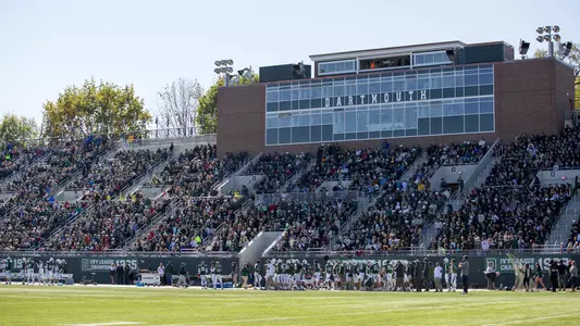 Memorial Field West Stands during Homecoming 2015