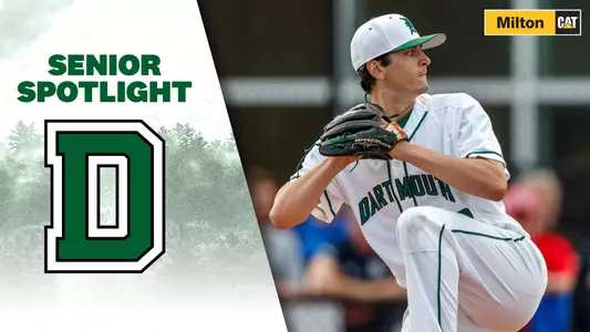 Jonah Jenkins pitching against Harvard, 2019