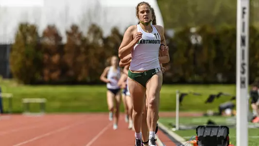 Steph Finley women's track action at Dartmouth Invite