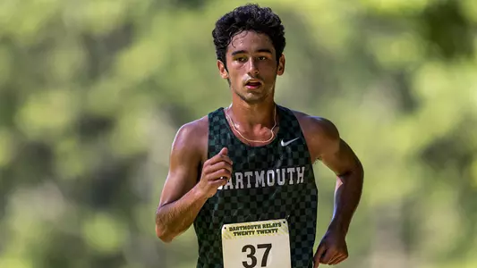 Alejandro Rincon running in Souther Invitational