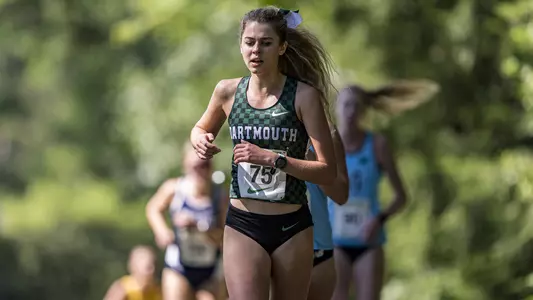 Sara Fragion running at Souther Invitational