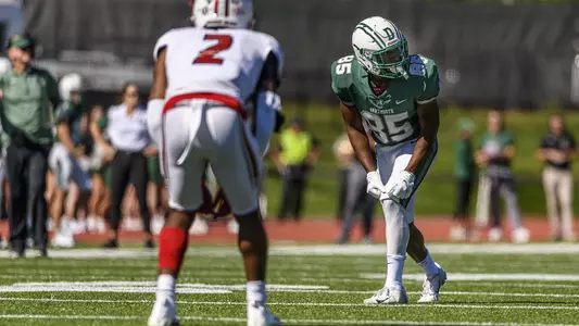 jarmone Sutherland football action versus Sacred Heart