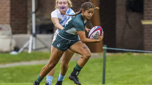 Anjali Pant women's rugby action versus Long Island