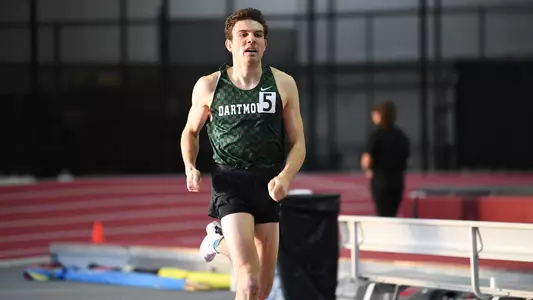 David Appleton men's track competing against Harvard
