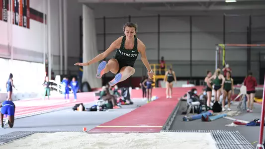 Gabriela Fasanelli women's track action at Harvard