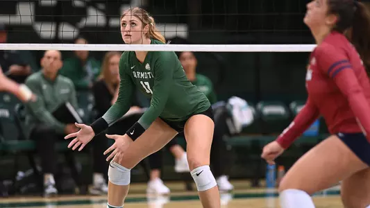 Ava Roberts volleyball action versus Penn