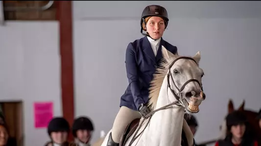 Erica Dunne equestrian competition against Lynchburg
