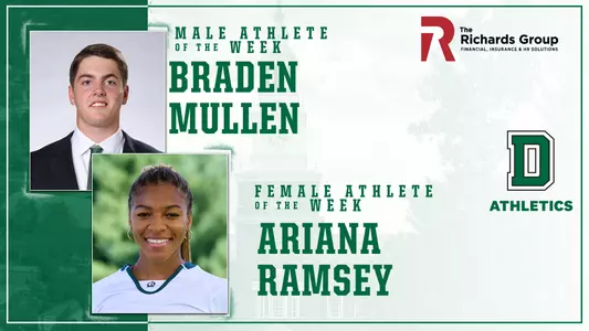 Athletes of the Week Mullen and Ramsey