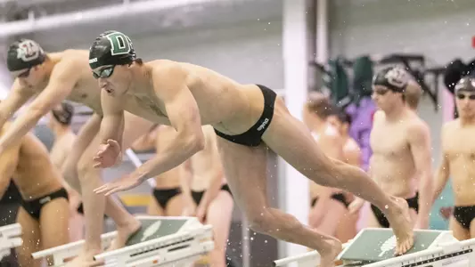 Matt Molloy men's swim action at Ramsden Invitational