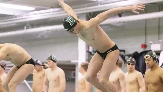 Matt Molloy men's swim action at Ramsden Invitational