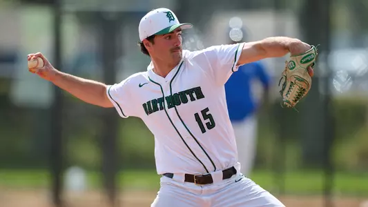 Nathan Skinner rocks and fires against CCSU, March 19, 2022