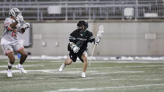 Michael Mauricio men's lacrosse action versus Ohio State