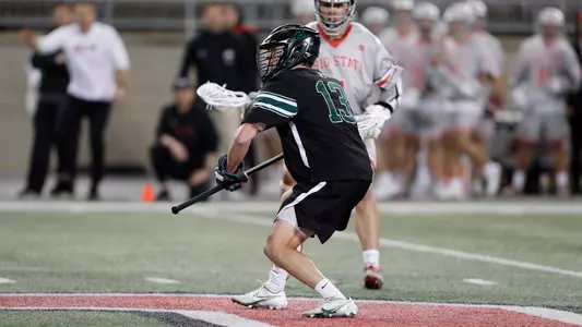 Peter Rizzotti men's lacrosse action versus Ohio State