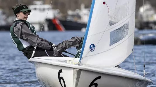 Martha Rand sailing for the Vietor Trophy