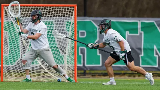 Jackson McGinley men's lacrosse action versus Penn