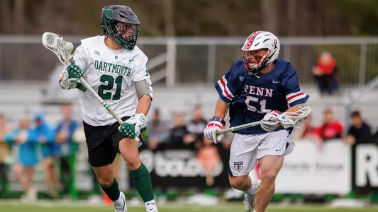 Payton St. Geme men's lacrosse action versus Penn