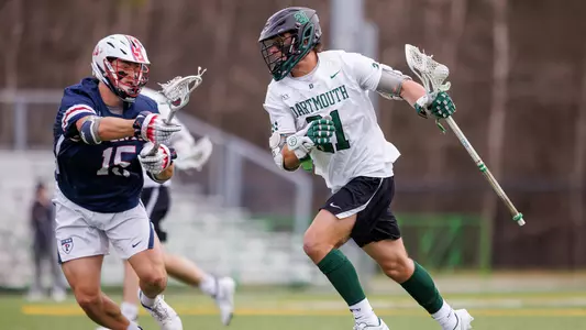 Payton St. Geme men's lacrosse action versus Penn