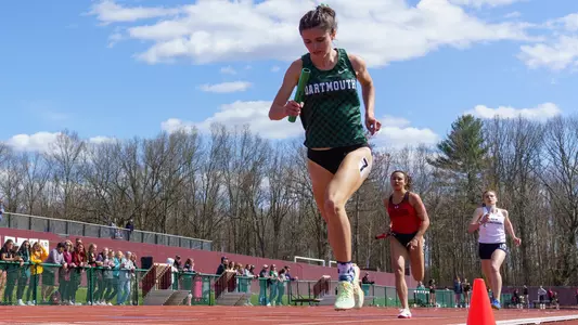 Julia Fenerty women's track action at Massachusetts