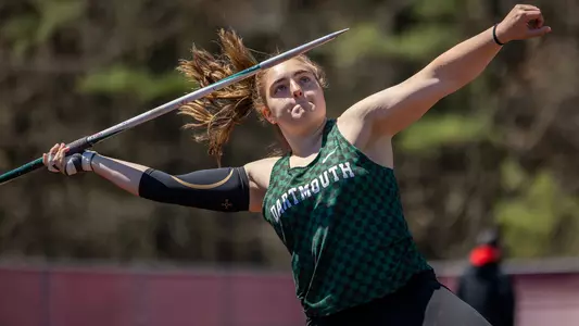 Madyson Buchalski women's track action at Massachusetts